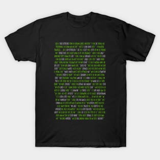 Beetlejuice the Musical Quotes T-Shirt